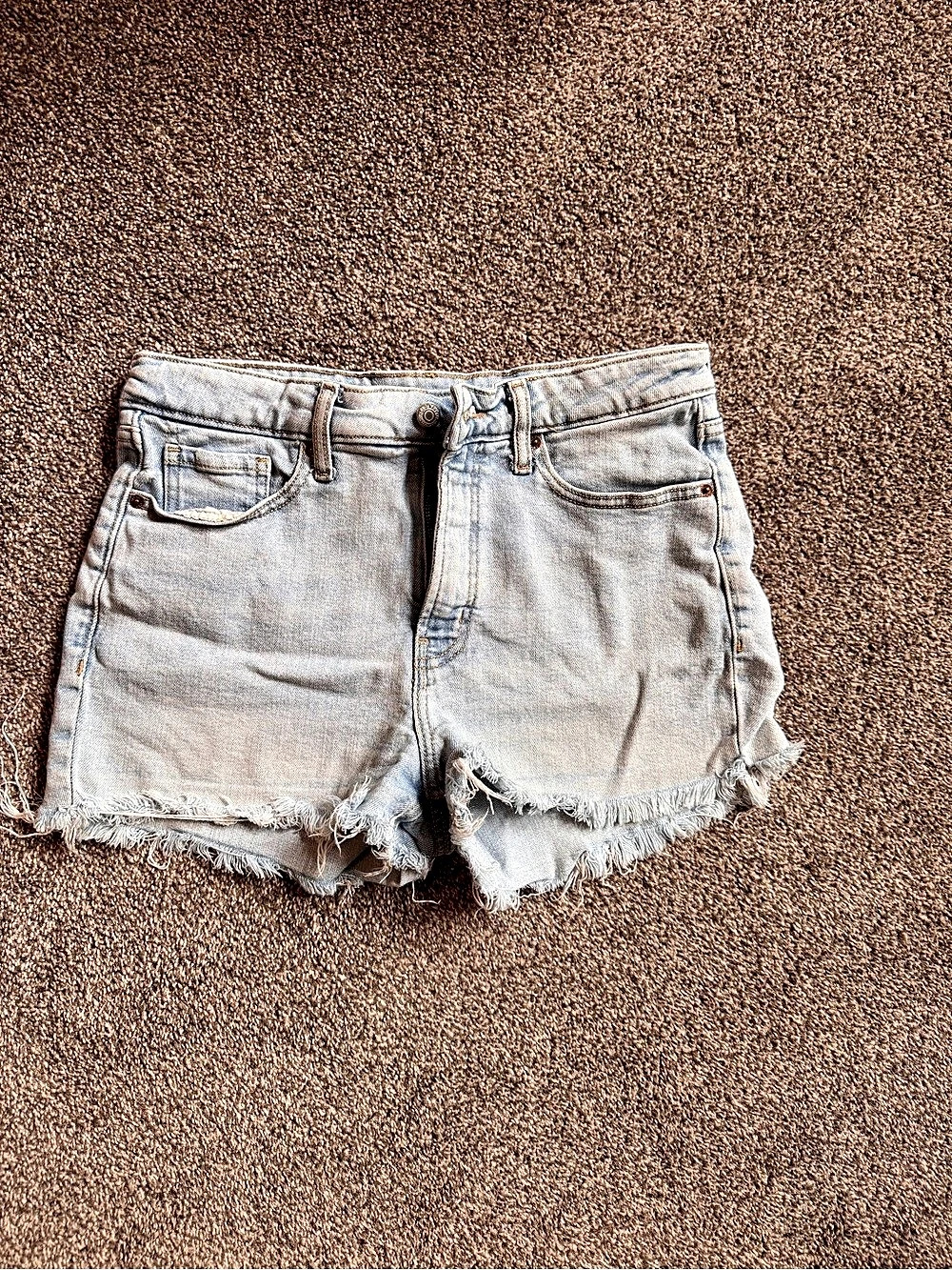 Old Navy High-Waisted O.G. Straight Cut-Off Jean Shorts Women's Denim Cutoff